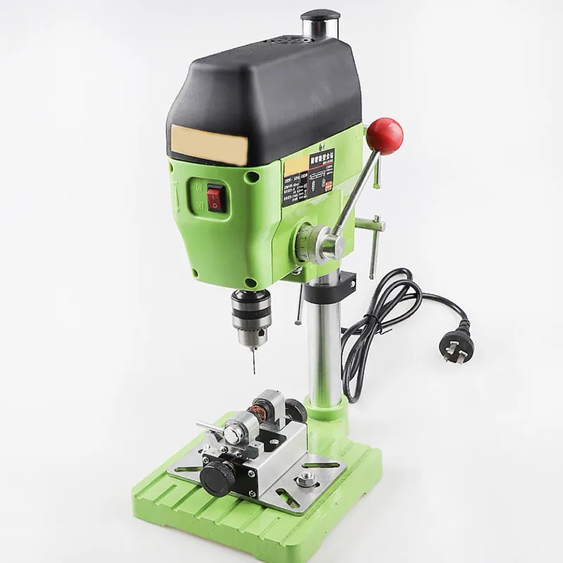 Bench drill round bead fixed seat punching machine pearl Buddha bead puncher agate beeswax punching drilling tool