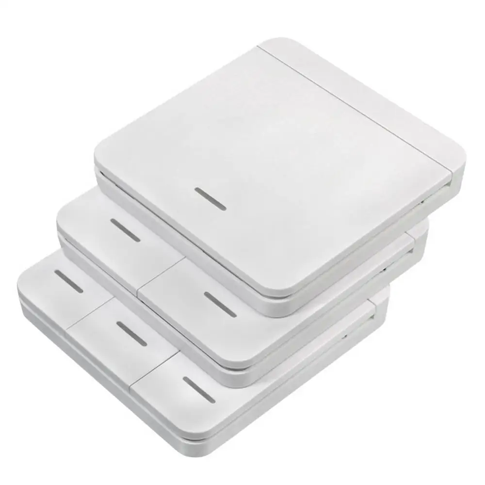 

433Mhz Universal Smart Light Switch LED Push Button Switch Wireless Remote Control AC90~250V 10A 1CH Relay Controller For Lamp