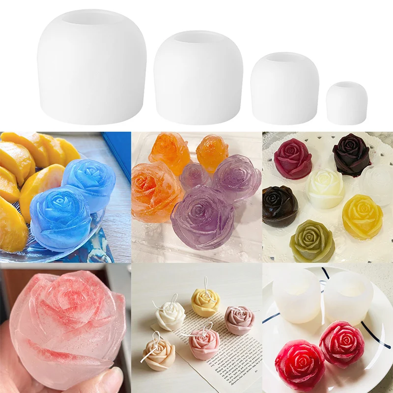 1 шт. 3D Роза цветы торт плесень свадебное украшение Конфеты Шоколад помадка
