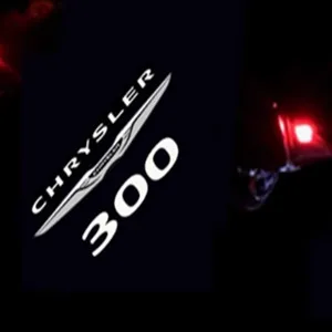 

2 шт. светодиодный проектор приветствия для салона двери автомобиля, лампочки Ghost Shadow, аксессуары для Chrysler 200 300 300C Sebring Lancia Thema