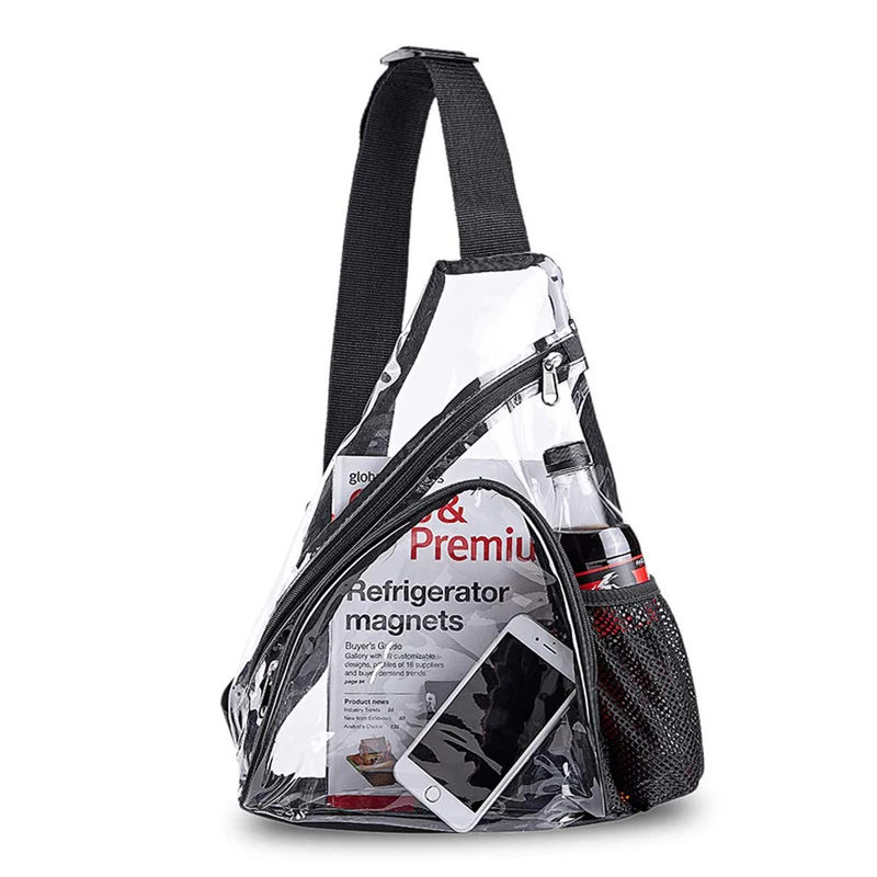 

Transparent Chest Belt Bag For Men 2022 New Luxury Brand Handbags Designer Fashion Purses Crossbody Bags Water Proof Fanny Pack