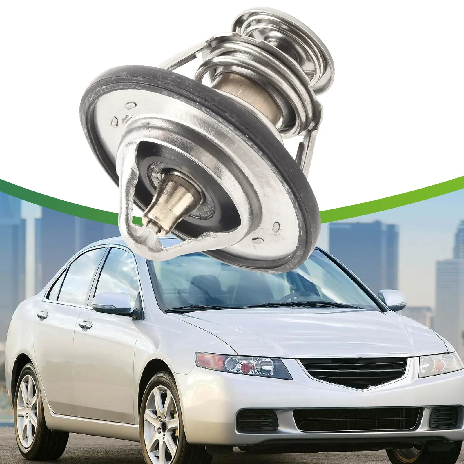 Термостат охлаждающей жидкости двигателя с номером OEM 19301-P8E-A10 простой в