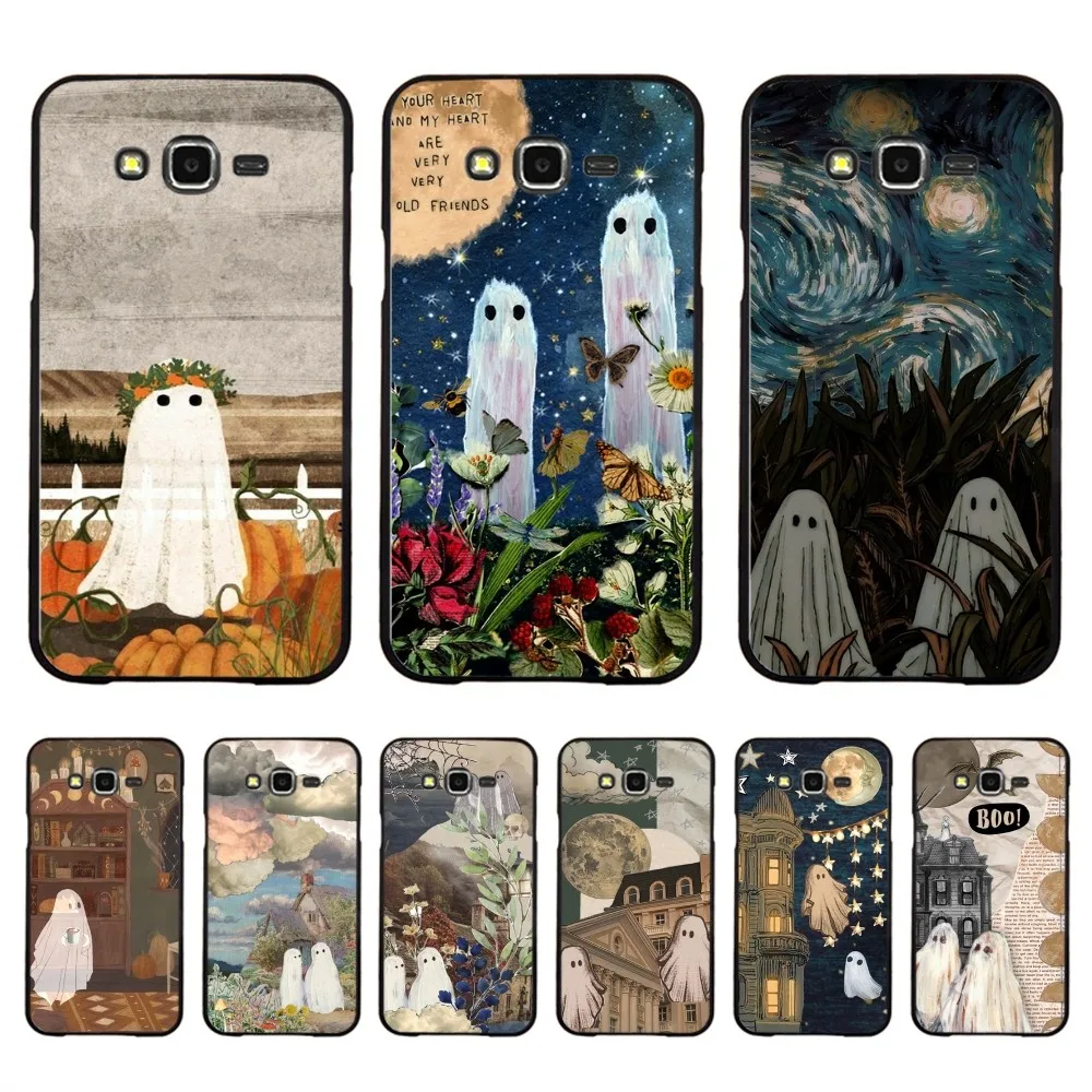 

Cute Ghost Phone Case For Samsung J 7 Plus 7core J7 Neo J6 Plus Prime J6 J4 J5 Mobile Cover