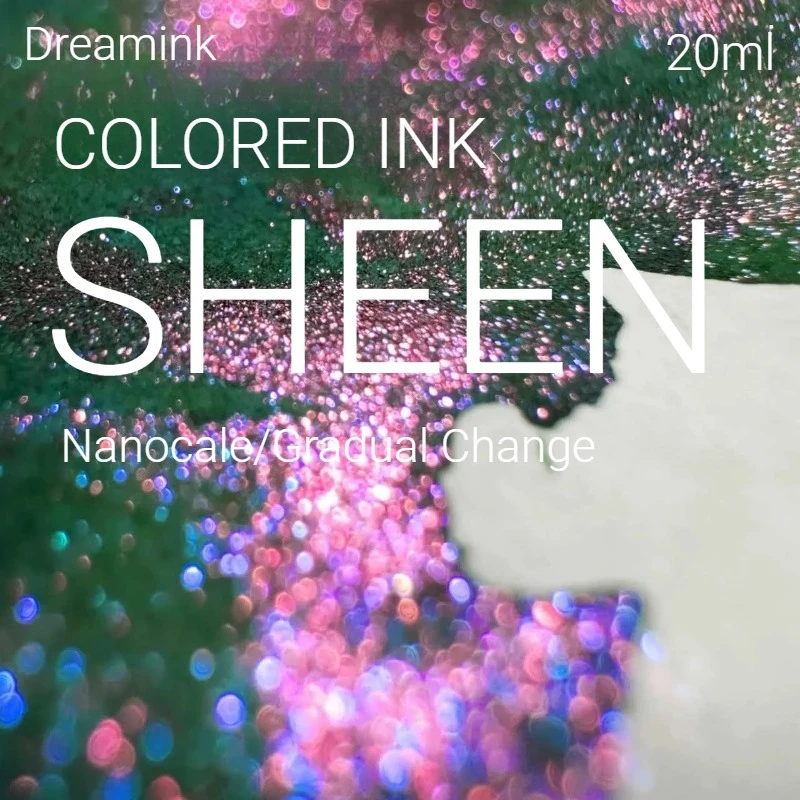 Фото Чернила для перьевых ручек Dreamink, 60 цветов, 20 мл, глянцевые, без углерода, для стеклянных перьев, художественные принадлежности для школы, для канцелярских товаров Hongdian JINHAO №3