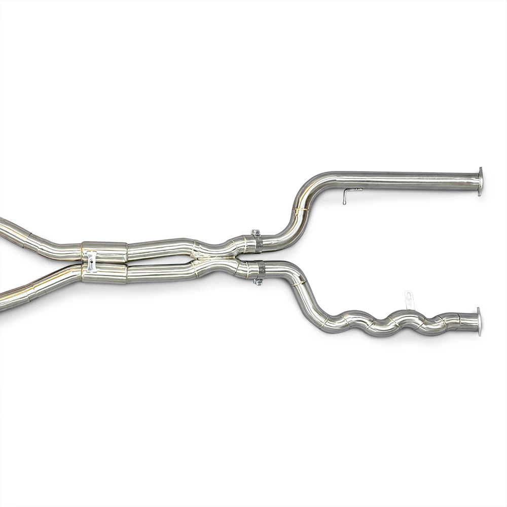 Выхлопная труба из нержавеющей стали 304 для BMW M4 M3 G80 G82 3 0 T 2021-2022 Спортивная