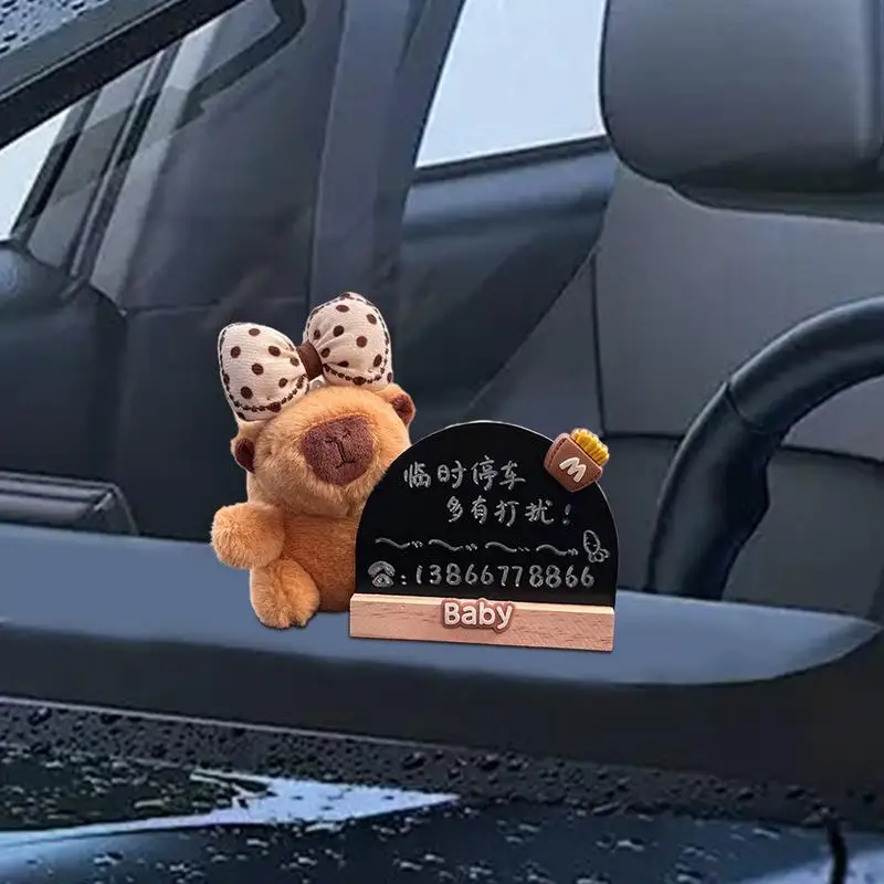 Временная карта парковки автомобиля Временный номерной знак для приборной