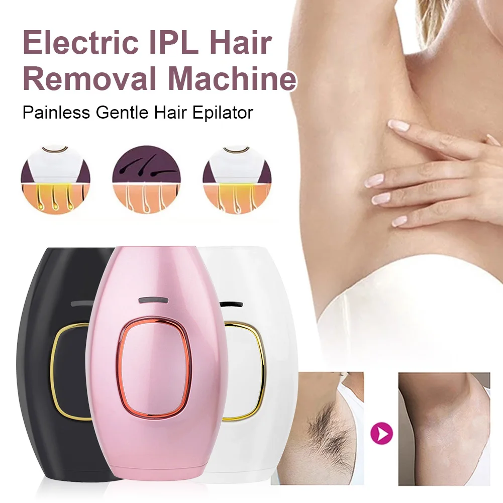 

1pc Electric IPL Hair Removal Machine Painless Gentle Hair Epilator For Legs Armpits Bikini Areas Permanent Hair Remover Woman