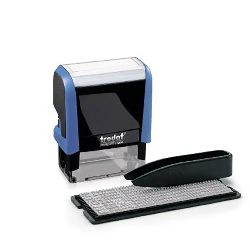 Штамп для печати передвижного типа свободное сочетание букв символов Φ 3 линии