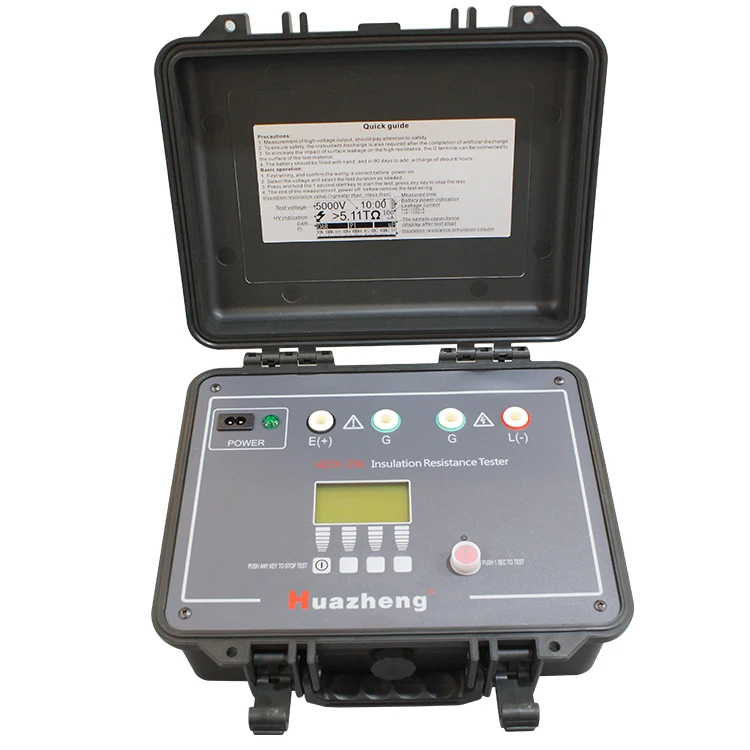

Huazheng Electric Digital 15KV Insulation Resistance Meter Megohmmeter Insulation Resistance Tester Price