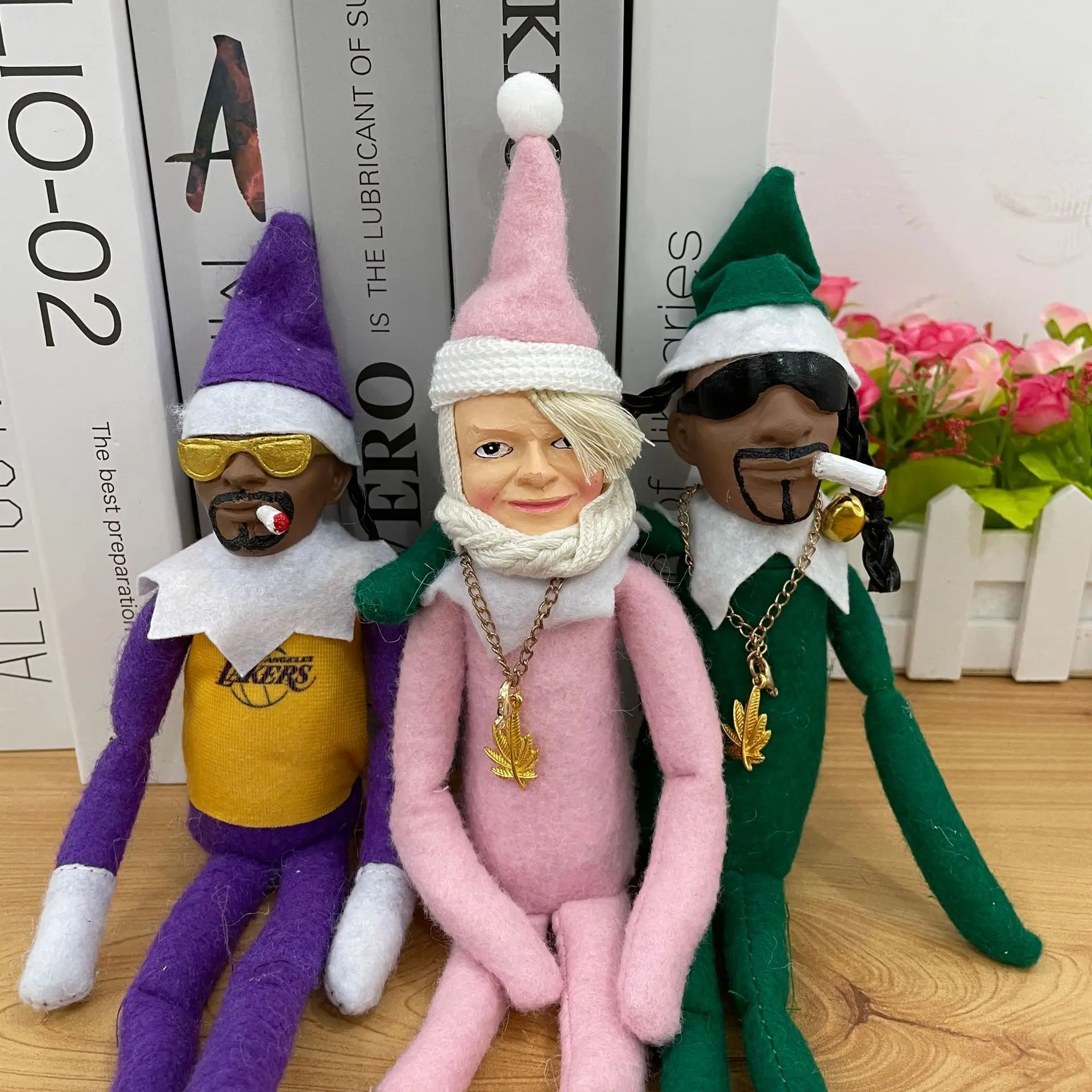 

Funny Snoop on A Stoop Christmas Elf Doll Pendants Xmas Oranments Gifts For Kids Adults Merry Christmas Happy New Year 2023 Gift