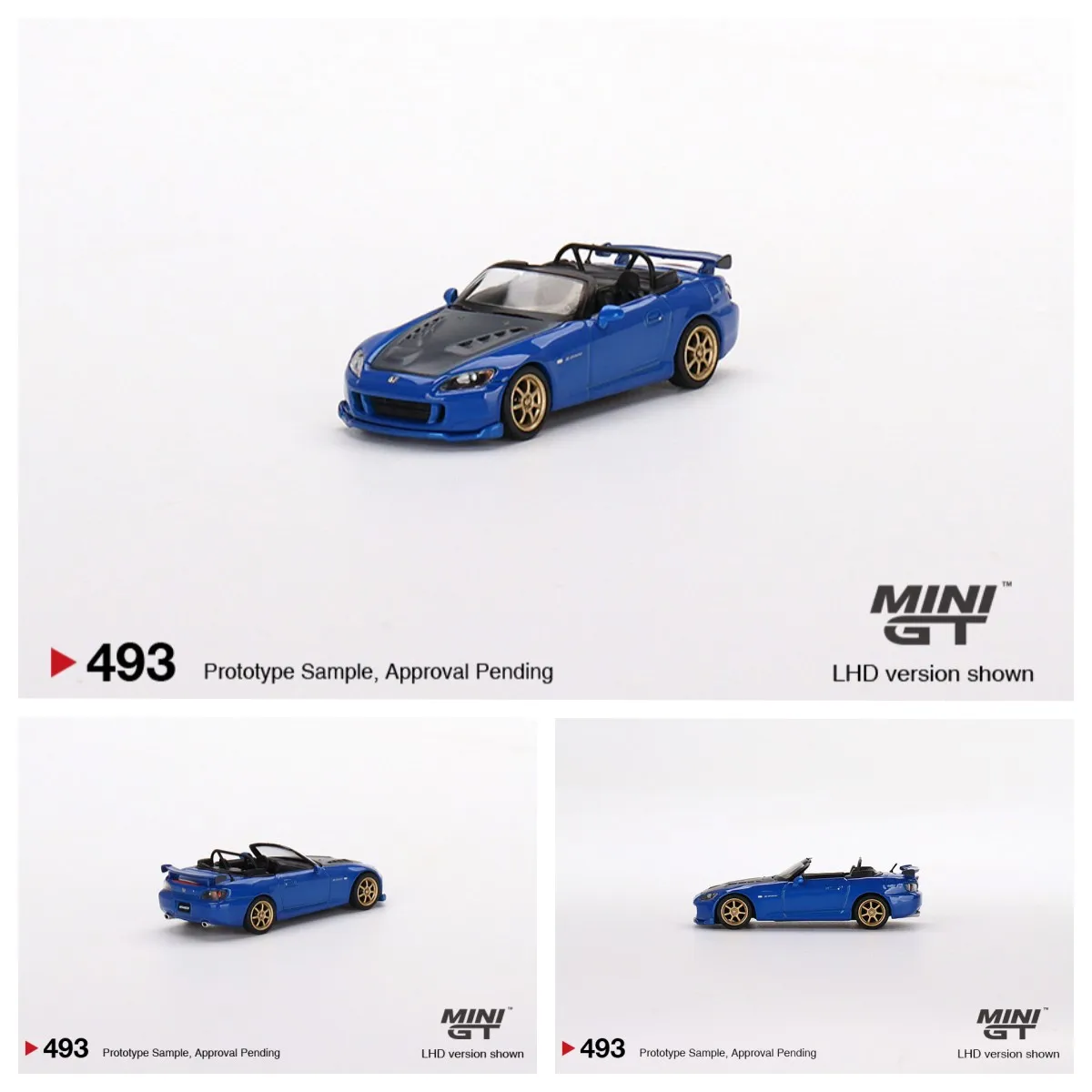 

MINI GT 1/64 Honda S2000 (AP2) Mugen Monte Car Model