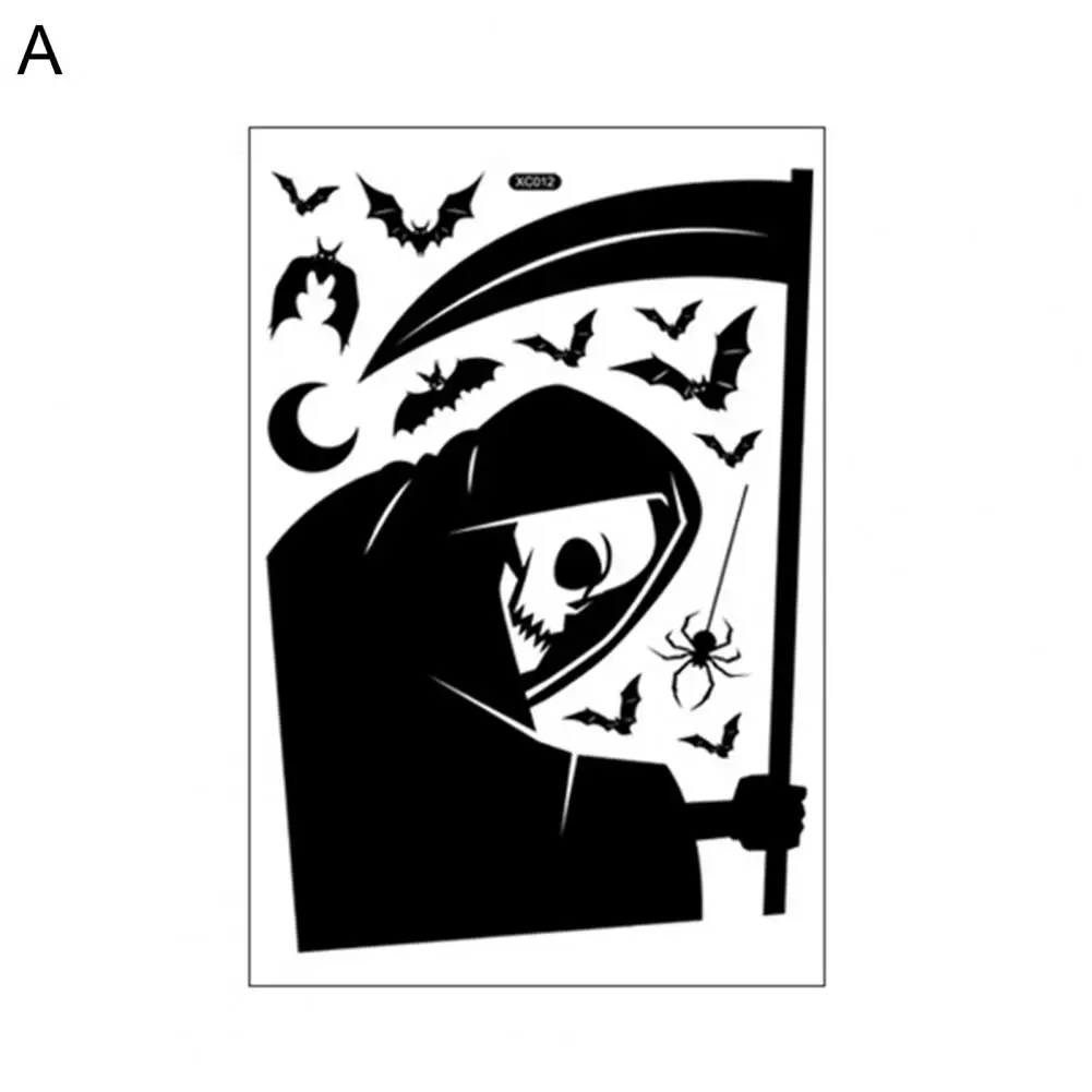 Экологичная стильная Наклейка на окно в виде призрака Хэллоуин домашний декор