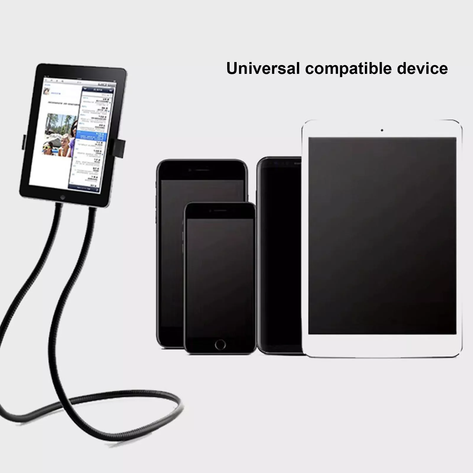 

NEW2023 Flexible Hanging Neck Lazy Necklace Tablet Holder Stand For Cellphone Tablets ForHuawei