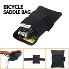 Водонепроницаемая Велосумка на седло, вместительная Светоотражающая велосипедная сумка для горных и дорожных велосипедов, с подседельным штырем, аксессуары