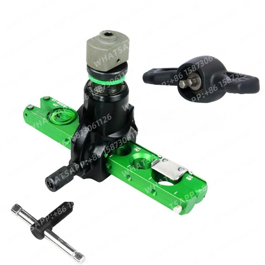 Фото ST-R806A Расширитель 1/4, 3/8, 1/2, 5/8, 3/4 Трещотка Ручной электрический расширитель двойного назначения Эксцентриковая расширительная трубка из алюминиевого сплава №5