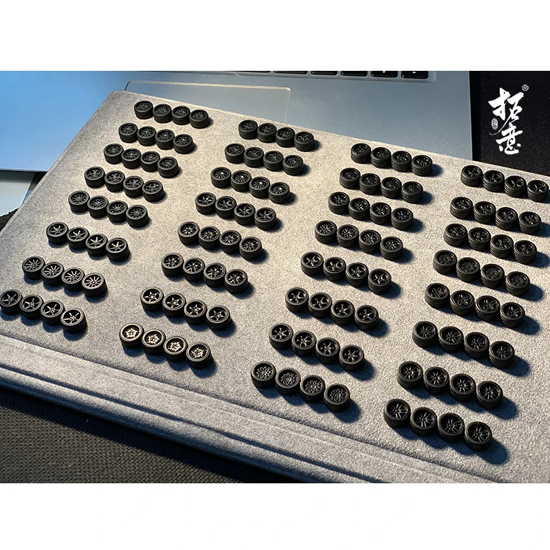 Xcartoys 1/64 ABS колёса 4 комплекта в упаковке резиновая шина Горячая сборка обод