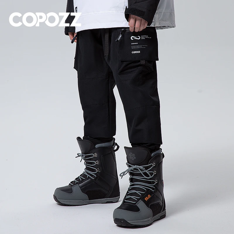 COPOZZ Brand Winter Ski Pants Women Outdoor Sports High Quality Windproof Warm Snow Trousers Winter Ski Snowboard Pants