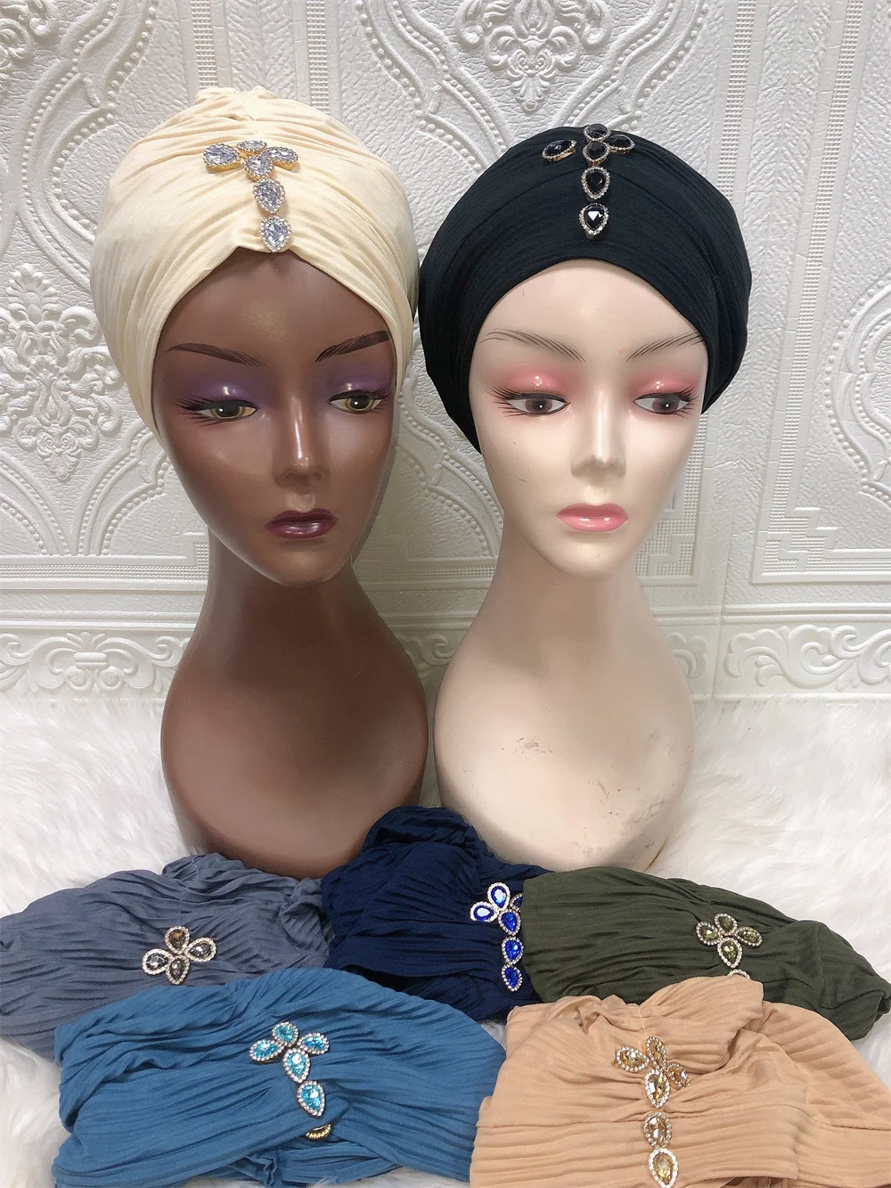 Фонарь бесплатная доставка тюрбан Женская кепка головные уборы в африканском