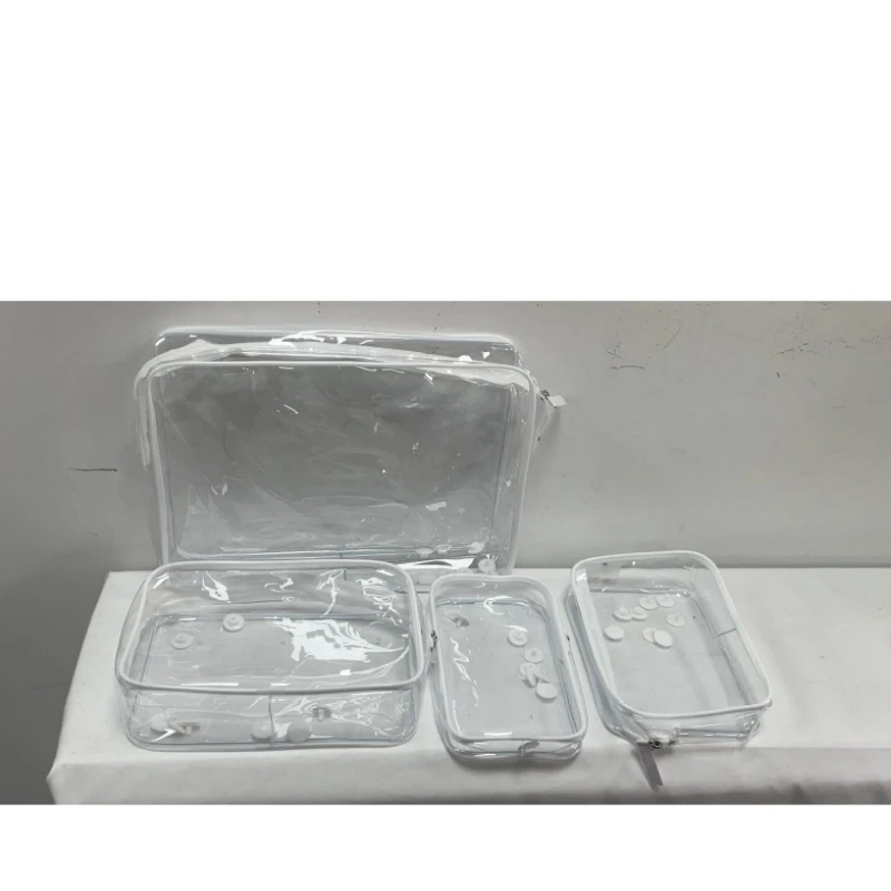 

Handbag EVA Beach Accessories Waterproof Pouch Transparent Insert Bog Tote PVC Toiletry Bag