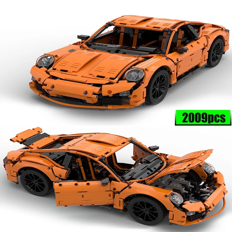 

MOC Classic Style Super Sports Car Mechanical Racing Car Building Blocks Model High-Tech Brick Assembly Bricks Toy Children Gift