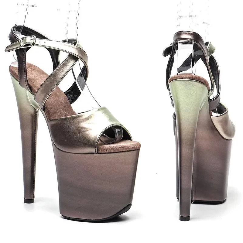 Женские новые сандалии из искусственной кожи 20 см/8 дюймов пикантные