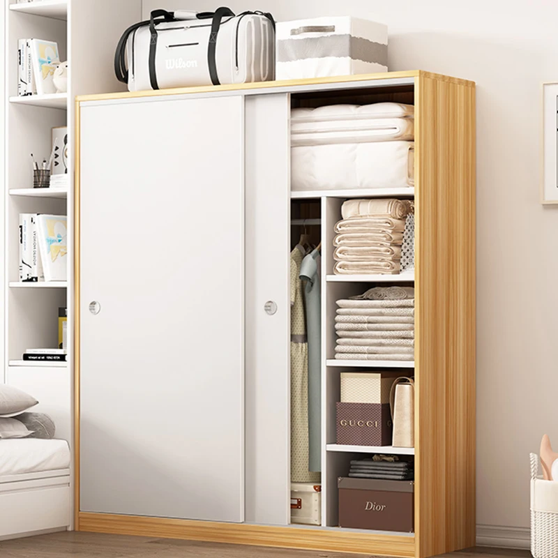 

Storage Clothe Organizer Wardrobe Hangers Women Bedroom Wooden Wardrobe Verticle Divider Luxury Armoires De Chambre Decoration