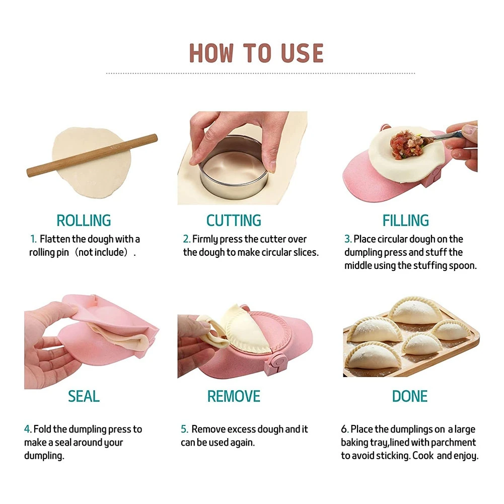 Устройство для изготовления пельменей пресс-форма Empanadas Набор теста и резак