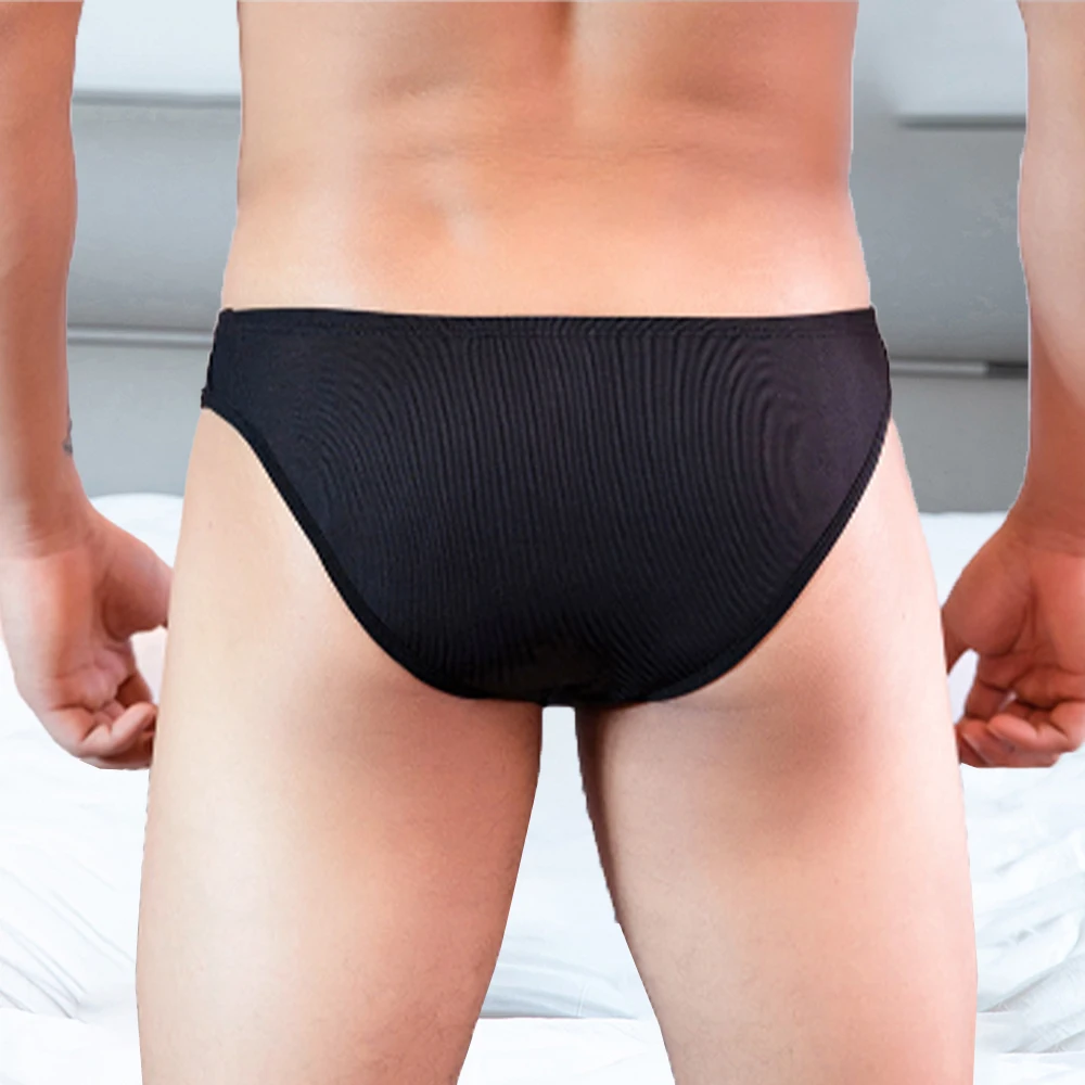 

Мужское эротическое нижнее белье, сексуальные трусы без волос, Мужские Соблазнительные трусы с вырезами, дышащее нижнее белье, шорты с мешо...