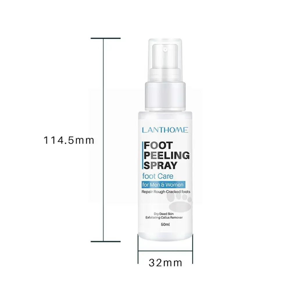 

50ml Foot Peeling Spray Antifungal Athlete's Foot Spray Foot Spray Antipruritic Antifungal Antibacterial Sweat Deodorant Po Q3x8