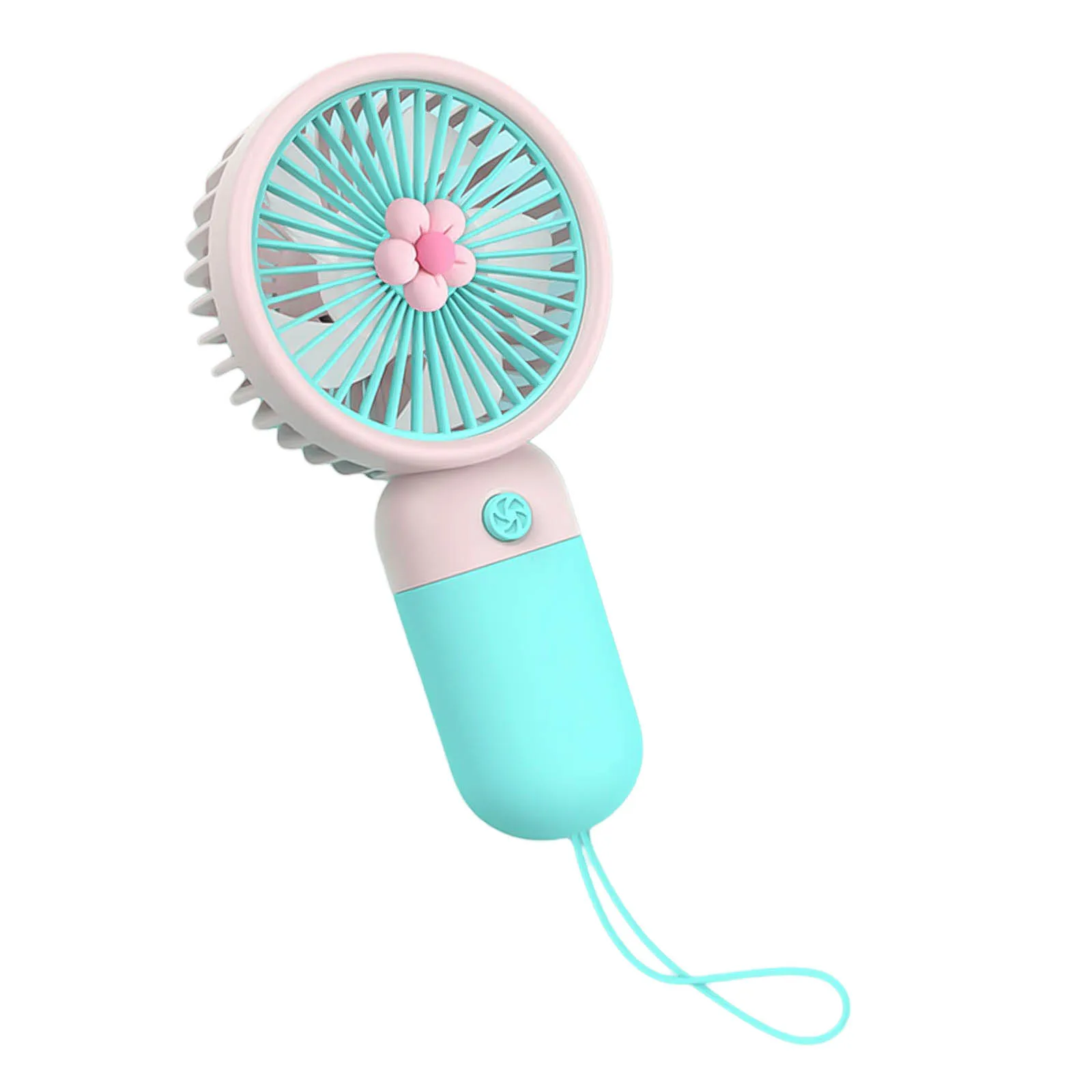 

Compact Handheld Fan with Elastic Lanyard Portable and Easy to Carry for Refreshing Breezes Anytime and Anywhere