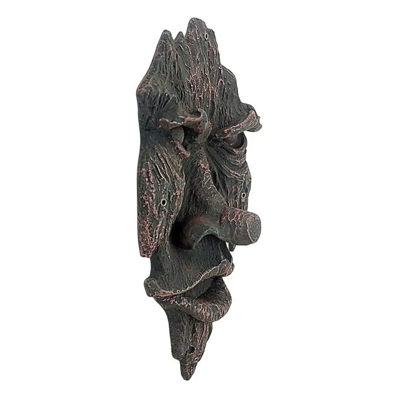 

Tree Faces Decor Outdoor Resin Decor Old Man Tree Hugger Resin Decor With Strong Decorative Effect Easy To Install Hand Drawn