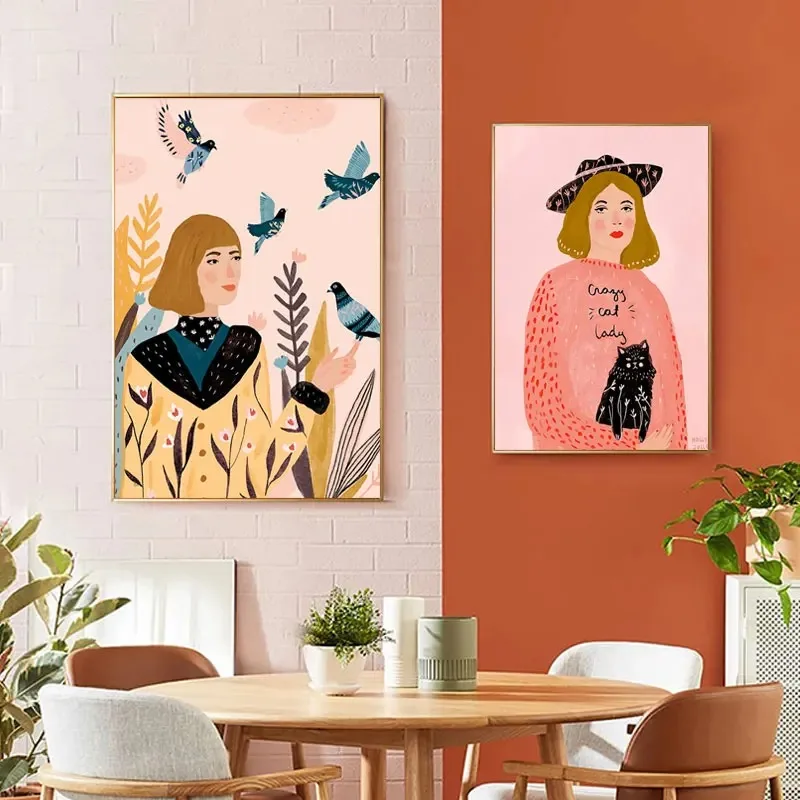 Классический стиль холст с животным принтом декор для стен без рамы декора