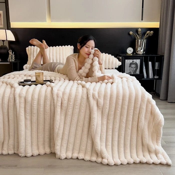 

Бамбуковое одеяло Coral Fleece