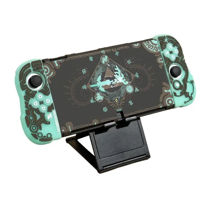

SwitchOLED Protective Case Luminous Controller Dockable Protective Case For SwitchOLED Anti-Scratch Shock-Absorption Cover