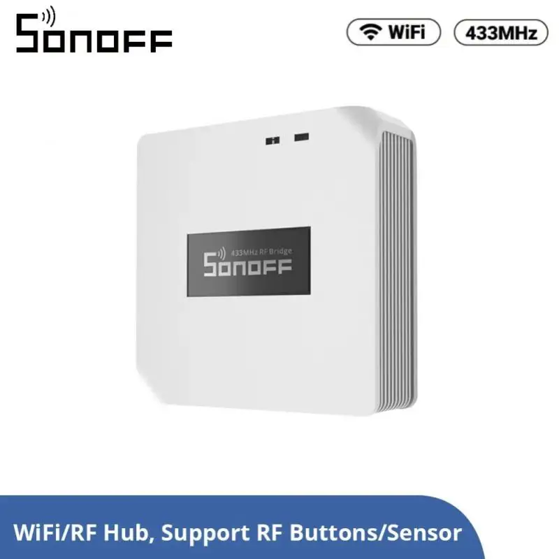 

Беспроводной шлюз SONOFF RF BridgeR2 с поддержкой Wi-Fi, 433 МГц