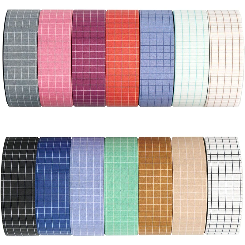 

Милая клейкая лента 10 м в полоску из Васи, однотонная Маскировочная лента, декоративная клейкая лента, стикер для скрапбукинга, планировщик...