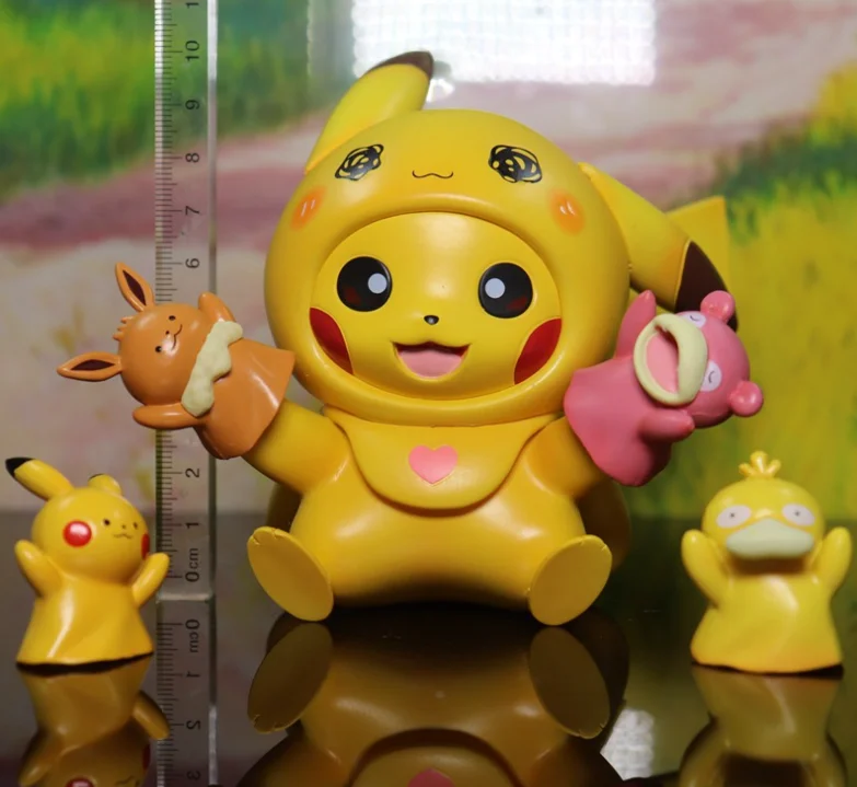 

Cute Pokemon Pikachu with Puppet Action Figure Toys 11cm