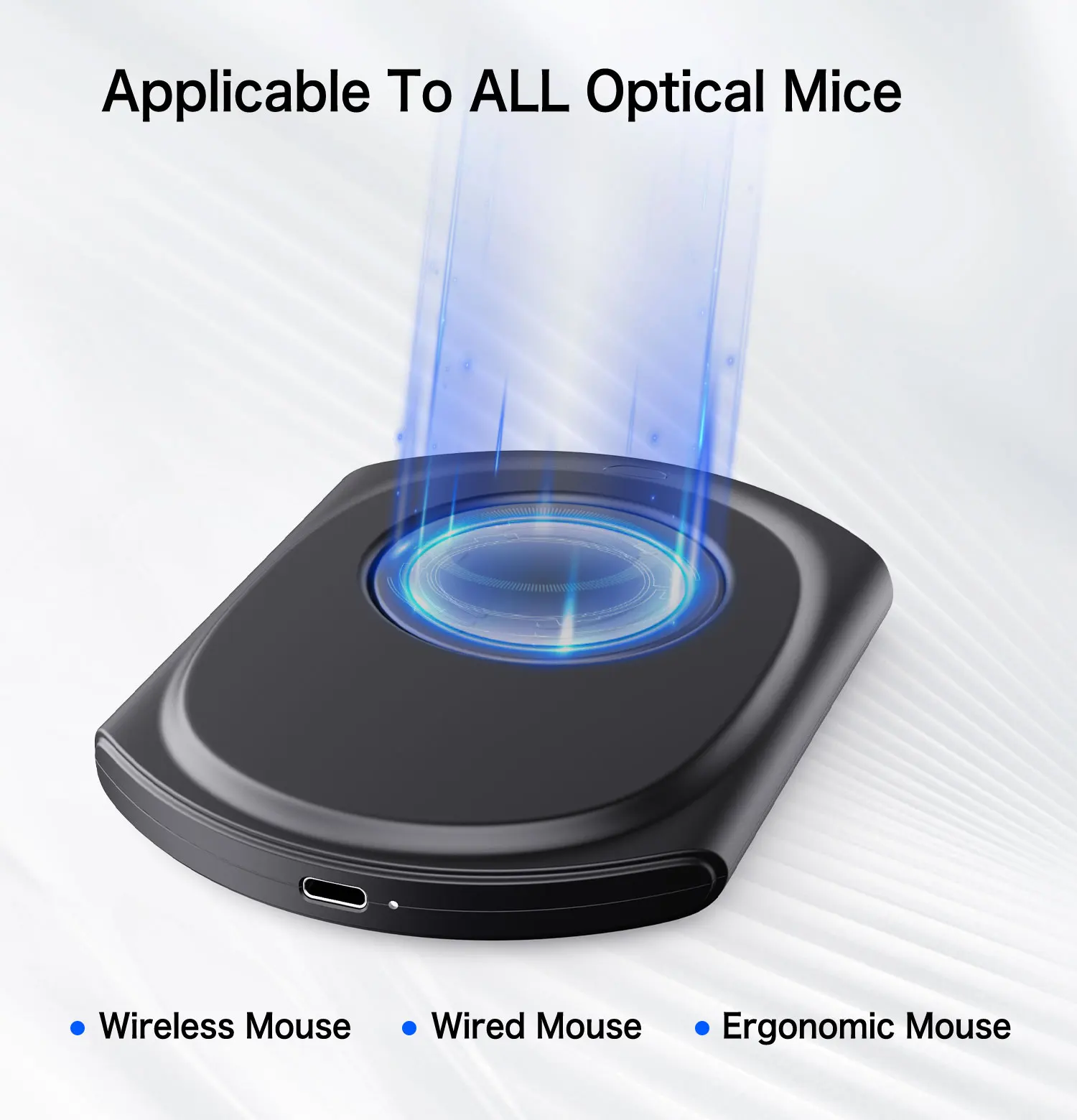 Фото Ультратонкий симулятор движения мыши (Mouse Jiggler) с переключателем включения/выключения, незаметный, для поддержания активности компьютера №1