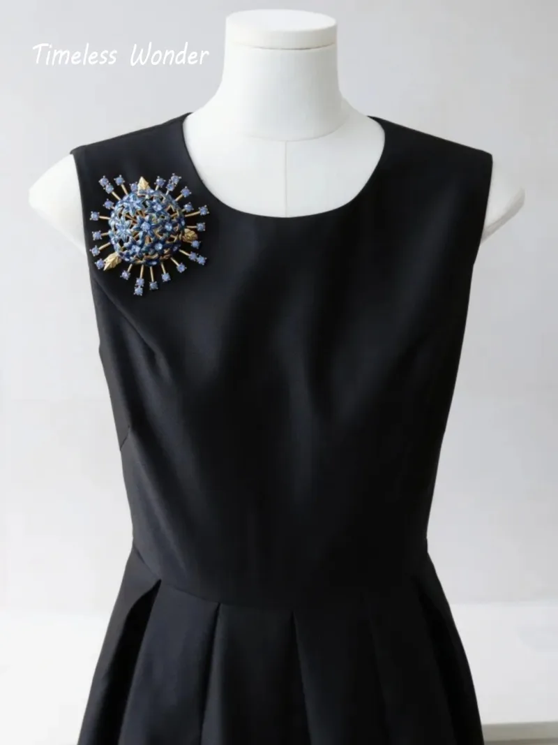 Женская Брошь в виде фейерверка с эмалью