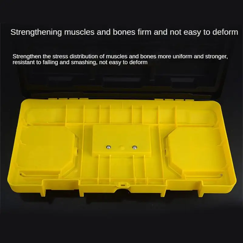 Многофункциональный ящик для инструментов портативный с защитой от падения и