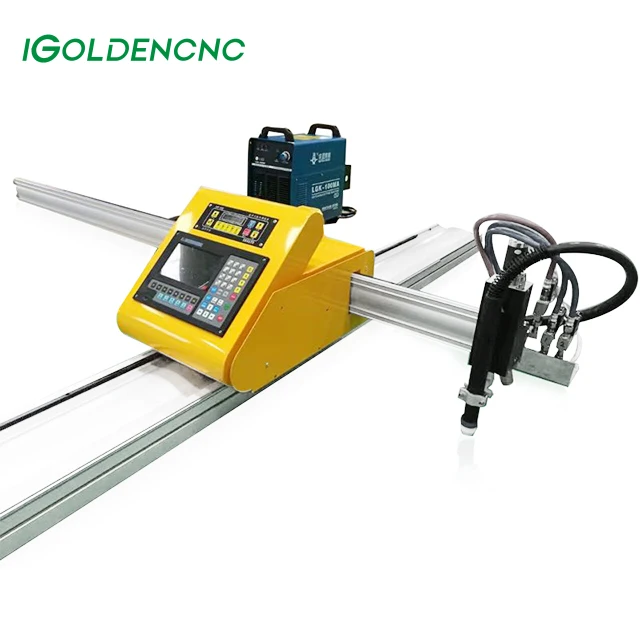 Ready to Work Portable Cnc Plasma Cutting Machine 1500*3000 with Thc and Flame Torch