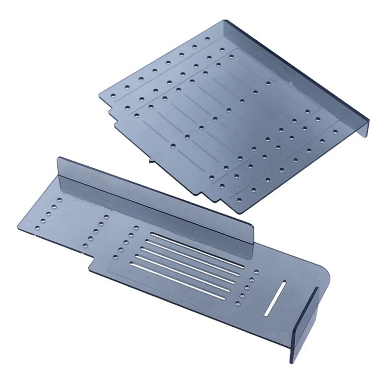 

Cabinet Hardware Template, Cabinet Door & Drawer Hardware Installation Template Kit- Cabinet Pull / Knob Template