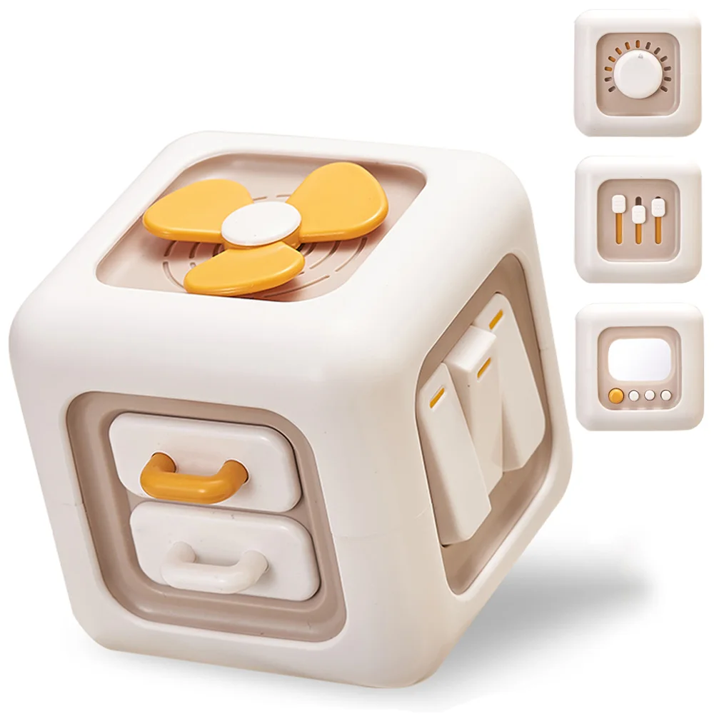 Детская развивающая сенсорная игрушка 6-в-1 Шестигранник занятый мяч игрушки для