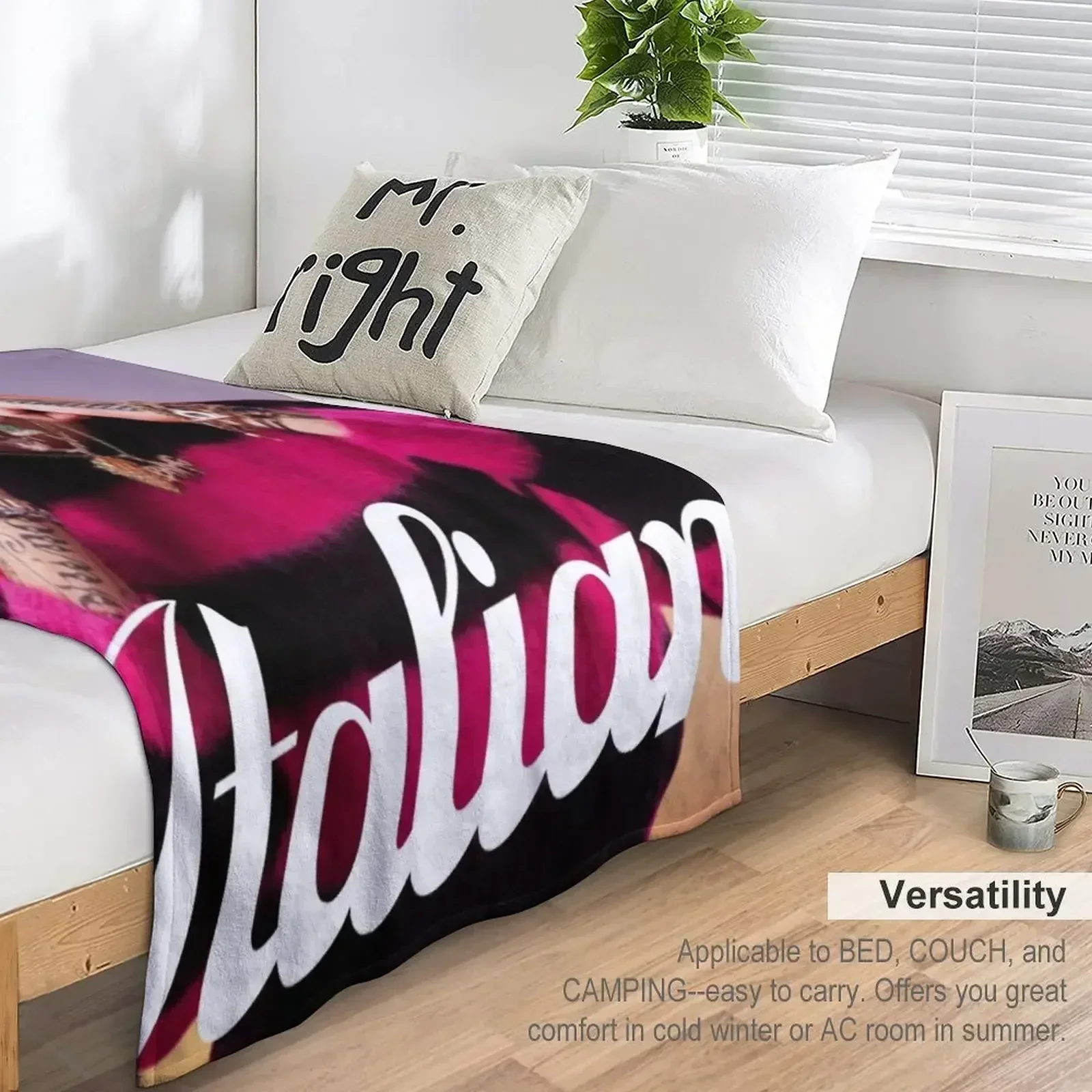 sfera ebbasta Одеяло Диван Идеи подарков на День святого Валентина Свободные одеяла