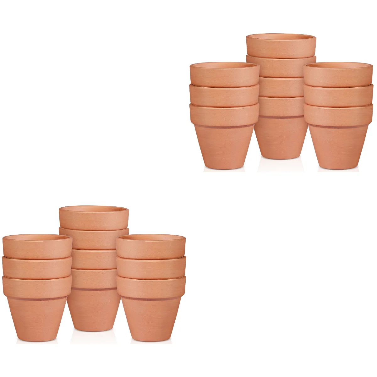 

2 PCS Growing Pots Mini Plants Clay Pots Plants Ceramic Planter Flower Container Outdoor Planters Mini Pots