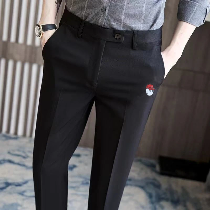 Embroidery Golf Pants Summer Men's Golf Clothing Malbon Golf Pants Sports Golf Trousers Fashion Casual Pants Golf Wear for Men