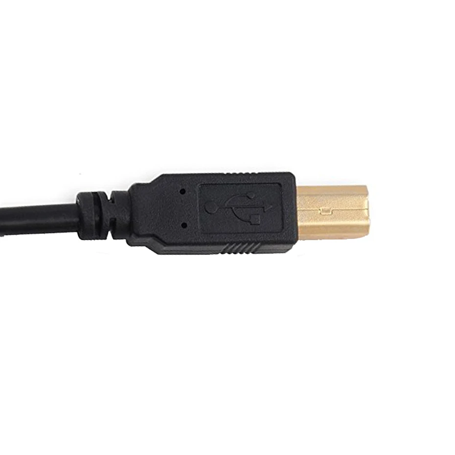 USB-кабель для принтера 4 5 м USB 2 0 AM на BM USB-кабель-удлинитель HP Canon Epson ZJiang