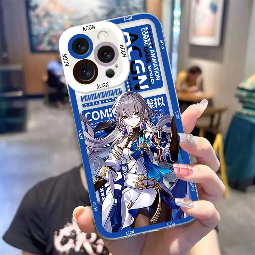 Фото Прозрачный чехол для телефона Honkai Xiao Rail Dan Heng для Infinix HOT ZERO 60 50 40i 30 30I 20I 20S 12 11S TECNO SPARK 10 20 30C 40 №2