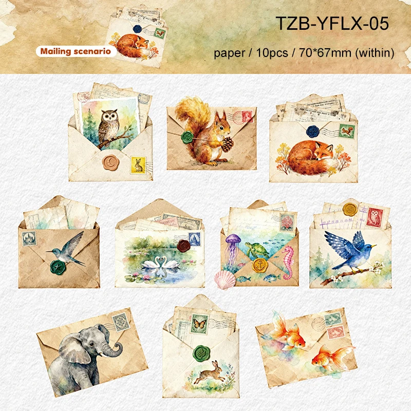 

Набор стикеров Jianwu Distant Letter Series