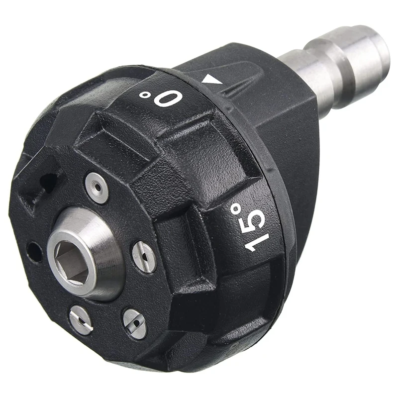 

Насадки для мойки высокого давления 6-в-1, быстрое соединение с регулируемой насадкой для мойки высокого давления 1/4 дюйма